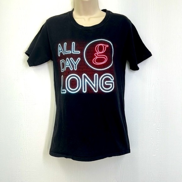 Hanes - Garth Brooks All Day Long Tour Black Short Sleeve T Shirt Size Small - Picture 2 of 9